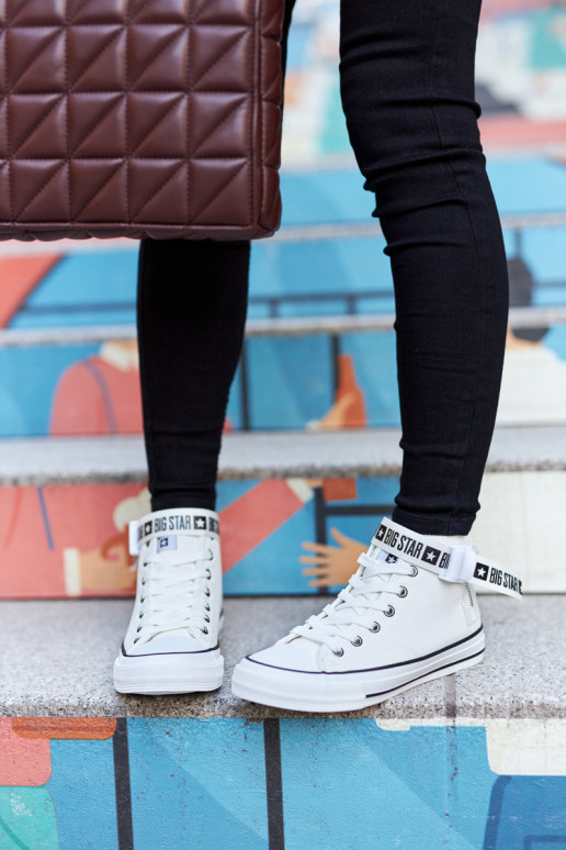 chaussures de loisirs chauffées Big Star GG274027 couleur blanche