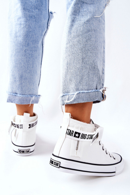 chaussures de loisirs chauffées Big Star GG274027 couleur blanche