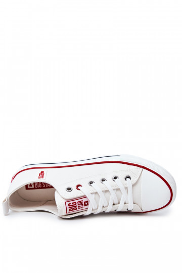 Chaussures de loisirs pour hommes BIG STAR JJ174069 couleur blanche 2