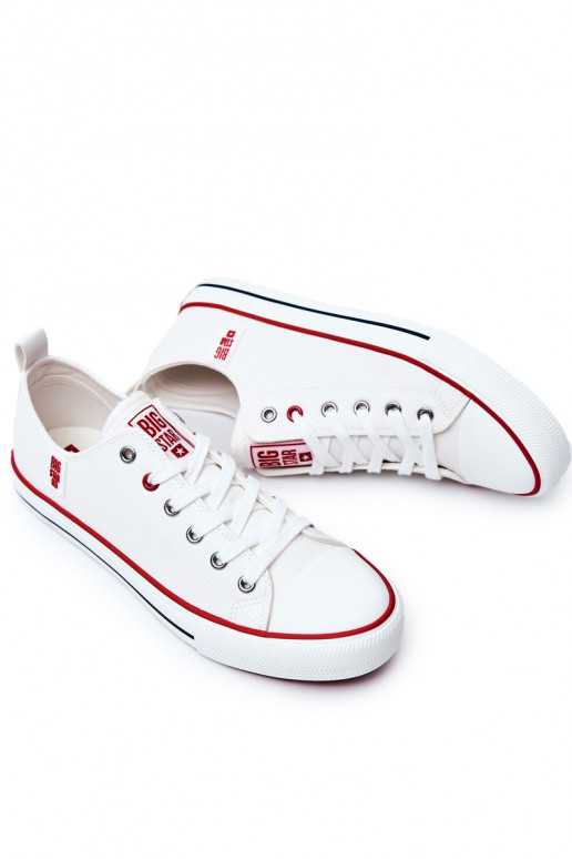 Chaussures de loisirs pour hommes BIG STAR JJ174069 couleur blanche Chaussures de loisirs pour hommes BIG STAR JJ174069 couleur blanche