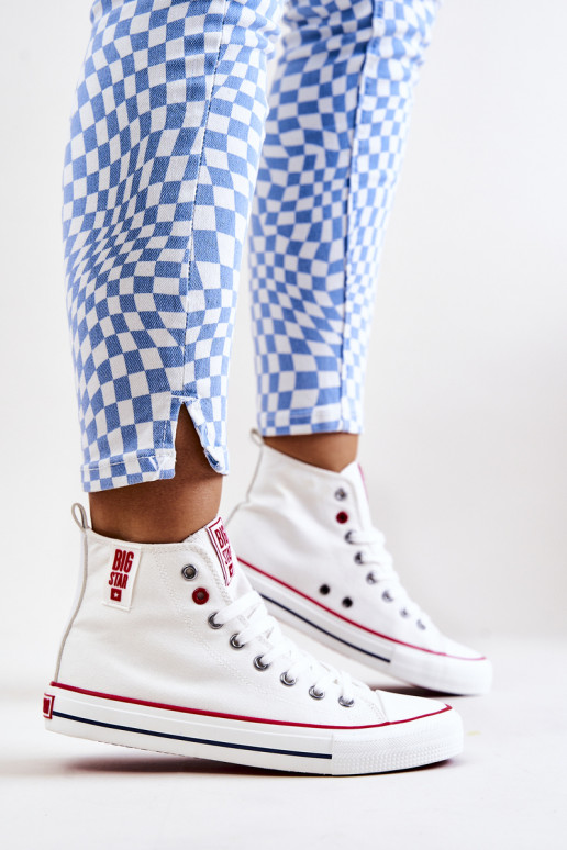 chaussures de loisirs avec semelle Big Star JJ274127 couleur blanche chaussures de loisirs avec semelle Big Star JJ274127 couleur blanche