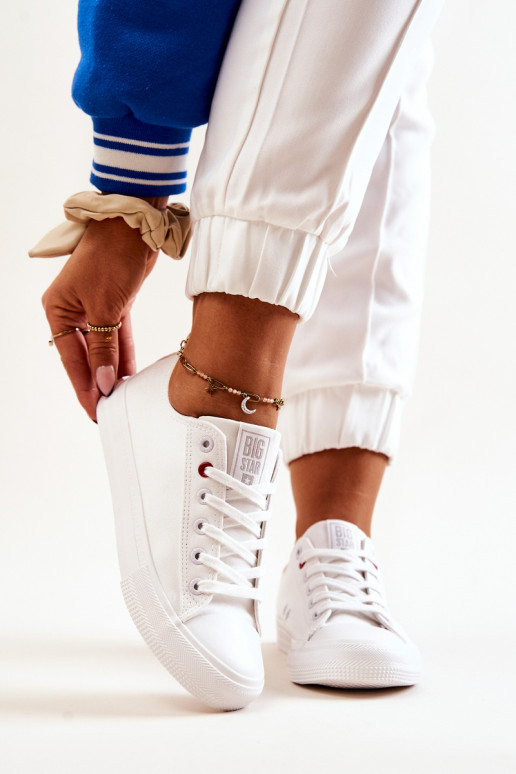 Baskets Big Star JJ274001 couleur blanc