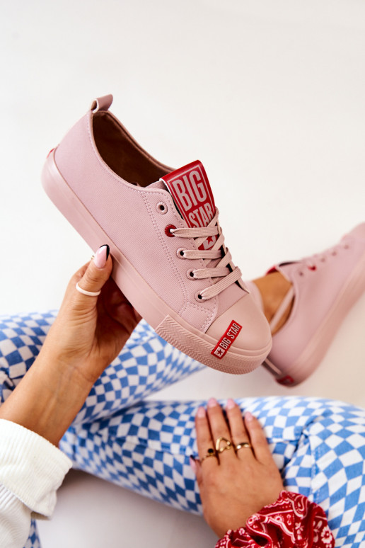 chaussures de sport Big Star JJ274167 rose