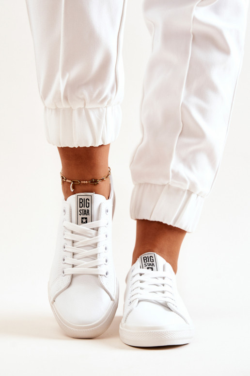 Baskets Big Star JJ274311 couleur blanche