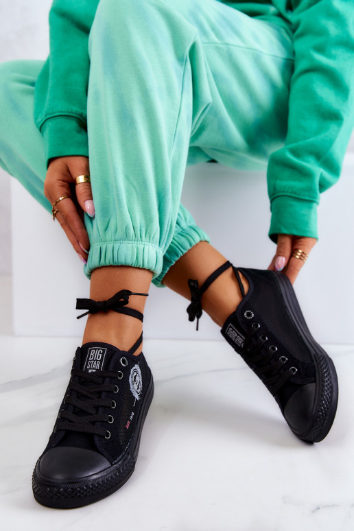 Baskets chaussures de loisirs BIG STAR JJ274A256 couleur noir