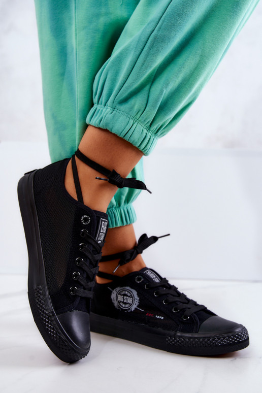 Baskets chaussures de loisirs BIG STAR JJ274A256 couleur noir