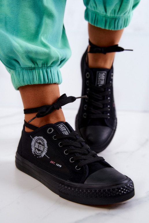 Baskets chaussures de loisirs BIG STAR JJ274A256 couleur noir