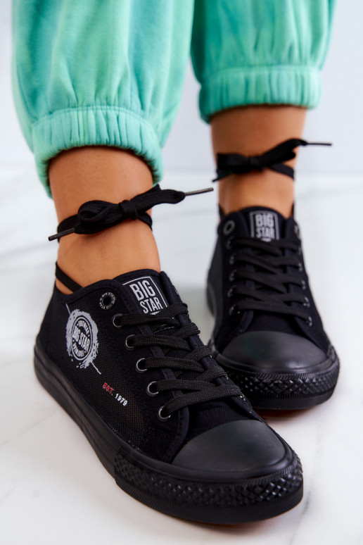 Baskets chaussures de loisirs BIG STAR JJ274A256 couleur noir