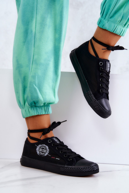 Baskets chaussures de loisirs BIG STAR JJ274A256 couleur noir