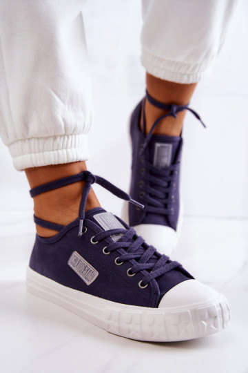 Modèle classique Chaussures femme BIG STAR JJ274494 bleu foncé
