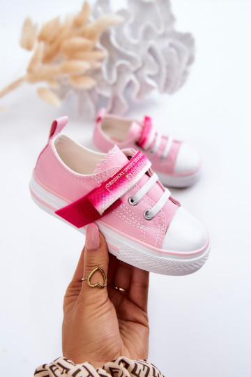 Chaussures plates enfant BIG STAR JJ374078 couleur rose