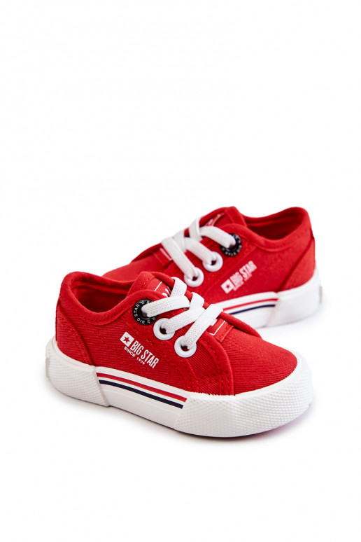 Chaussures plates enfant Big Star JJ374162 couleur rouge Chaussures plates enfant Big Star JJ374162 couleur rouge