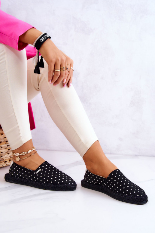 espadrilles à pois Big Star JJ274867 noir