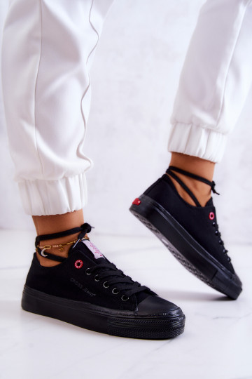 Chaussures de loisirs modèle classique Cross Jeans JJ2R4019C couleur noir 2