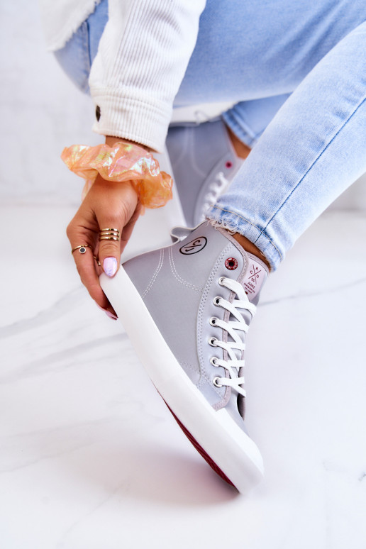 Chaussures casual avec semelle Cross Jeans JJ2R4057C couleur gris Chaussures casual avec semelle Cross Jeans JJ2R4057C couleur gris