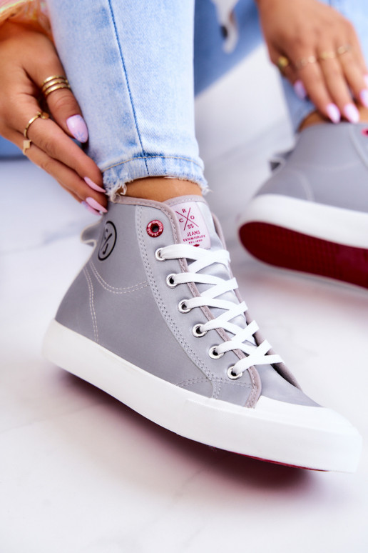 Chaussures casual avec semelle Cross Jeans JJ2R4057C couleur gris Chaussures casual avec semelle Cross Jeans JJ2R4057C couleur gris