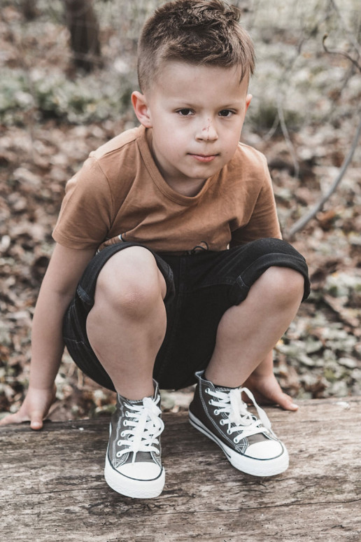 Chaussures de loisirs pour enfants à semelles de couleur kaki Filemon Chaussures de loisirs pour enfants à semelles de couleur kaki Filemon