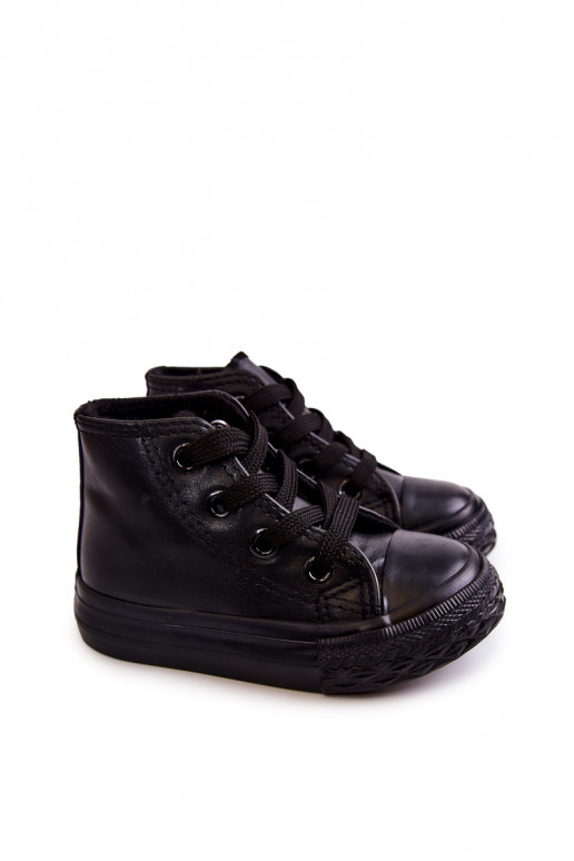 Chaussures de loisirs enfant à semelle Marney noire