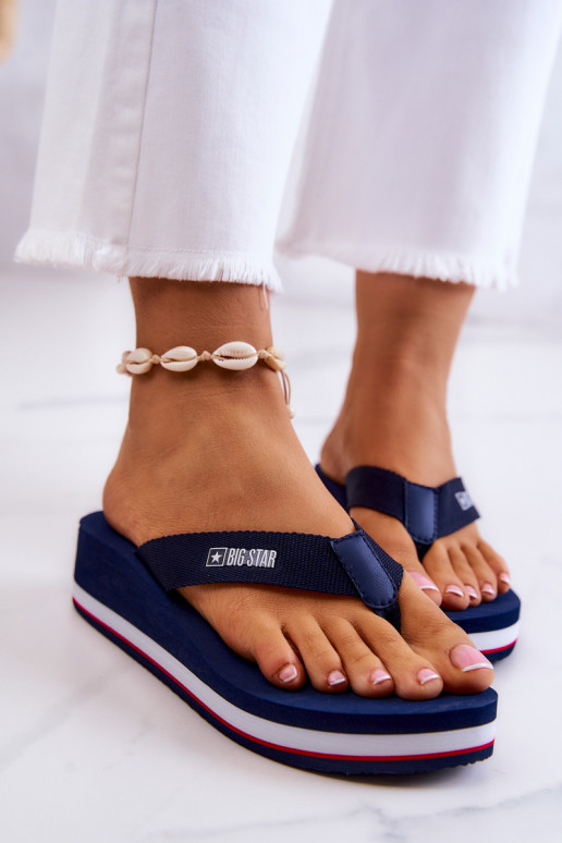 Chaussons Big Star JJ274A331 bleu foncé Chaussons Big Star JJ274A331 bleu foncé