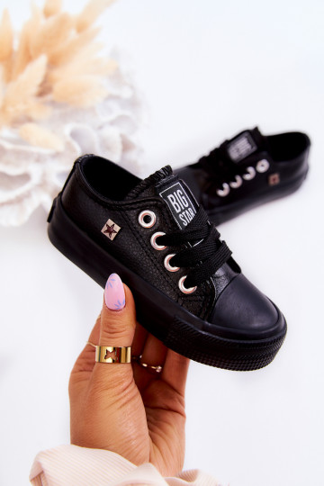 Chaussures de loisirs enfant BIG STAR JJ374311 noir