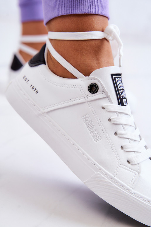 Baskets Big Star JJ274211 Blanc-noir