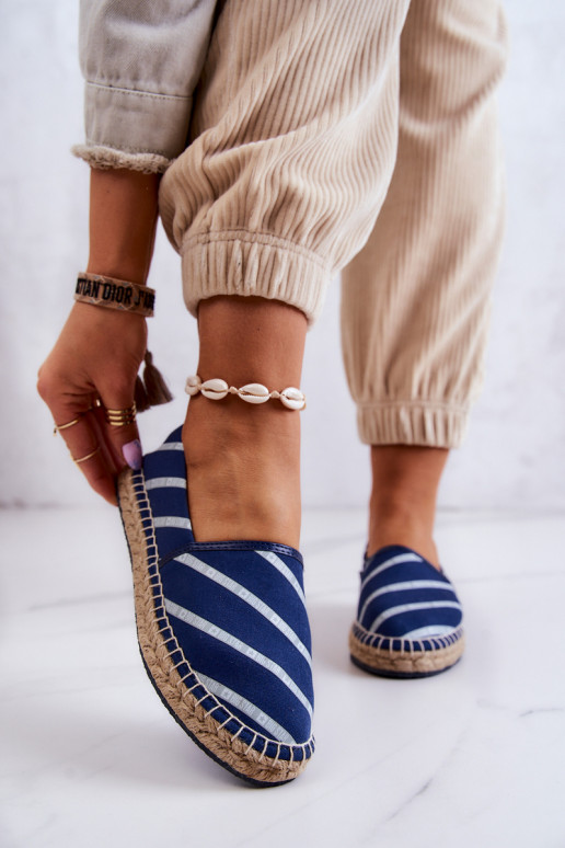 Espadrilles modèle classique Big Star JJ274960 bleu foncé