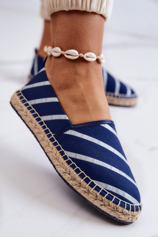 Espadrilles modèle classique Big Star JJ274960 bleu foncé