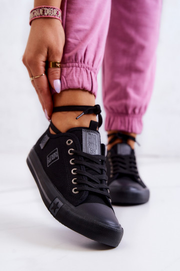 Chaussures plates modèle classique Big Star JJ274257 couleur noir