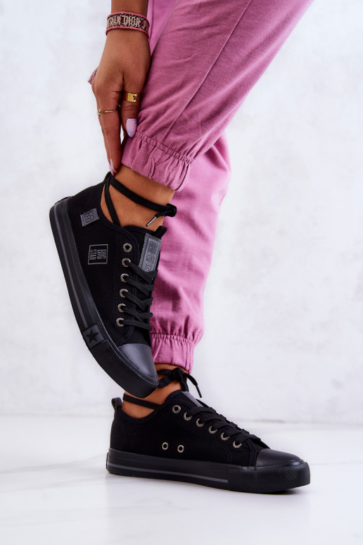 Chaussures plates modèle classique Big Star JJ274257 couleur noir Chaussures plates modèle classique Big Star JJ274257 couleur noir