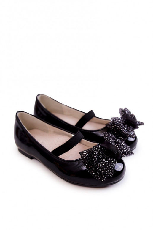 Ballerines avec rubans de couleur noire Zolly Ballerines avec rubans de couleur noire Zolly