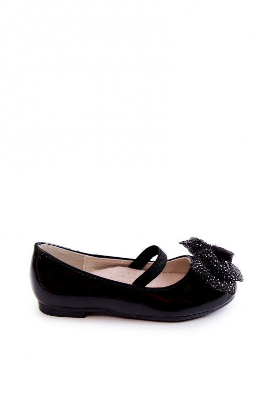 Ballerines avec rubans de couleur noire Zolly Ballerines avec rubans de couleur noire Zolly