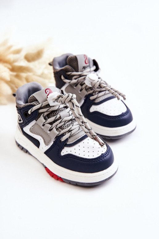 Chaussures de sport pour enfants de couleur bleu foncé Bruce Chaussures de sport pour enfants de couleur bleu foncé Bruce