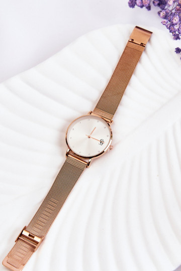Montre GG Luxe couleur or rose