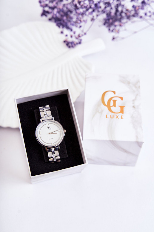 Montre femme GG Luxe couleur argent Montre femme GG Luxe couleur argent