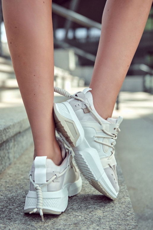 Baskets modèle chaussures chaussures de style sport couleur marron Someday