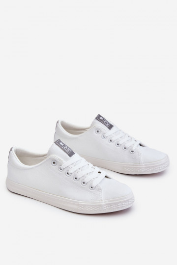 Chaussures décontractées de modèle classique de couleur blanche Eleya