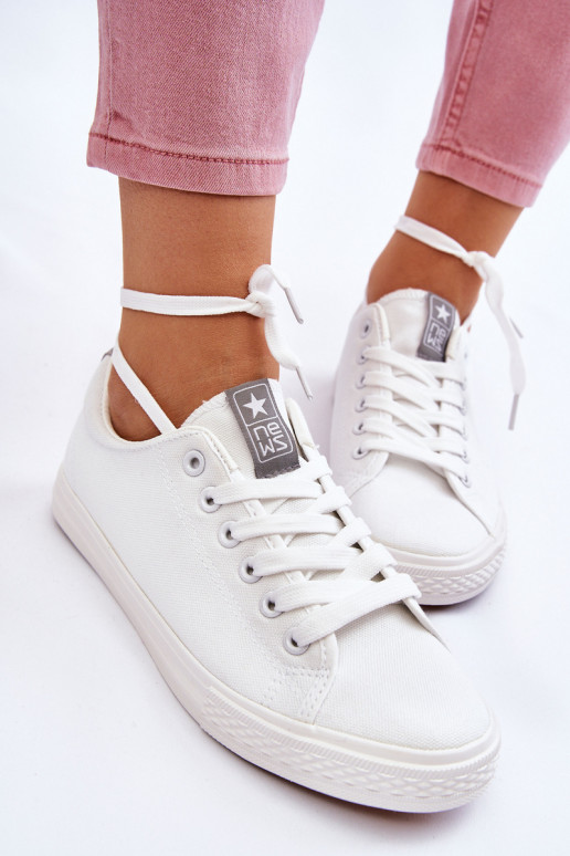 Chaussures décontractées de modèle classique de couleur blanche Eleya
