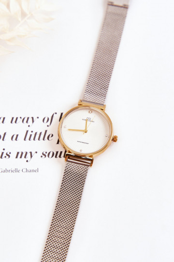 Montre étanche femme Giorgio & Dario couleur or-argent