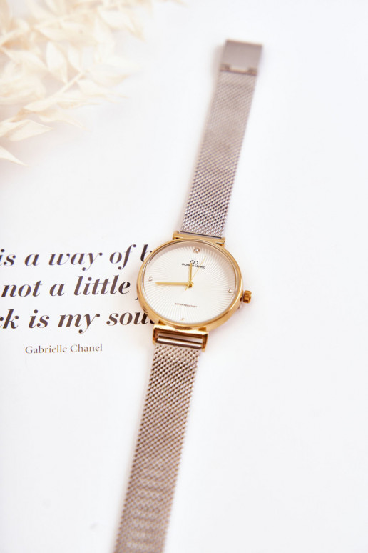 Montre étanche femme Giorgio & Dario couleur or-argent Montre étanche femme Giorgio & Dario couleur or-argent