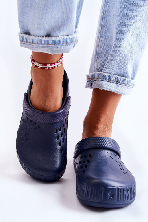 Chaussons légers Big Star II275002 bleu foncé