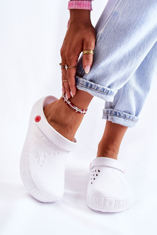 Chaussons légers Big Star II275003 couleur blanc Chaussons légers Big Star II275003 couleur blanc