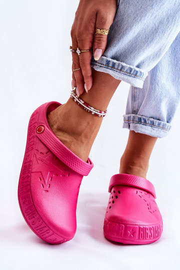 Chaussons légers Big Star II275007 rose