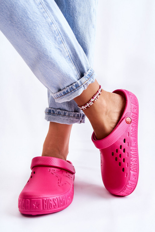 Chaussons légers Big Star II275007 rose