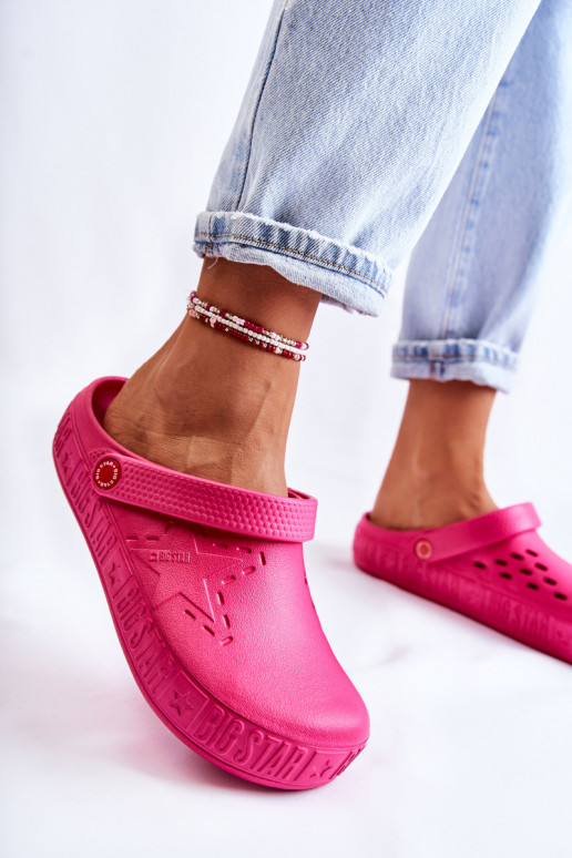 Chaussons légers Big Star II275007 rose
