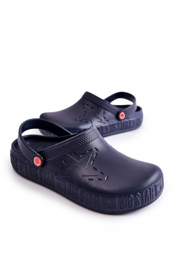 Chaussons légers Big Star II175002 bleu foncé
