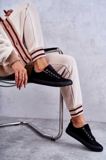 chaussures décontractées Big Star KK274004 le noir 2