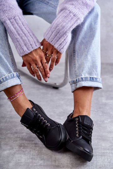 Chaussures casual femme Big Star KK274006 noir 2