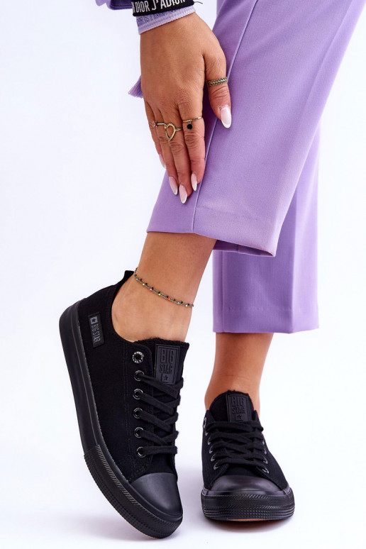 Chaussures de loisirs en tissu Big Star KK274009 noir Chaussures de loisirs en tissu Big Star KK274009 noir