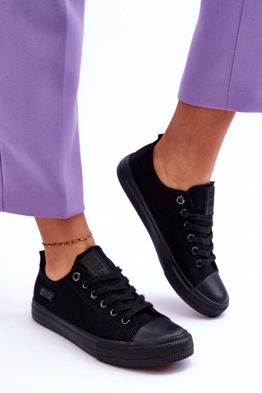 Chaussures de loisirs en tissu Big Star KK274009 noir