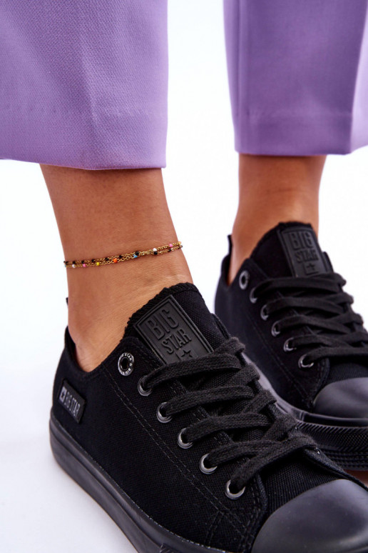 Chaussures de loisirs en tissu Big Star KK274009 noir Chaussures de loisirs en tissu Big Star KK274009 noir